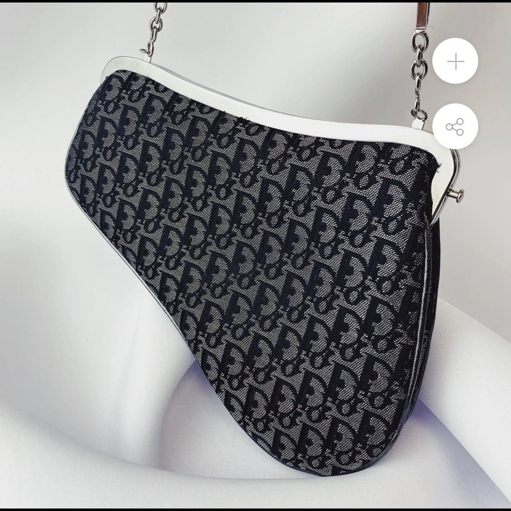Vintage Dior Mini Saddle Bag - Picture 6 of 13